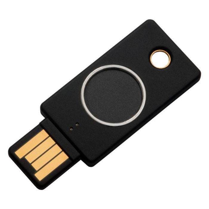 Yubico YubiKey Bio (FIDO Edition) - Llave de Seguridad USB-A para Windows, macOS, Chrome OS, Linux