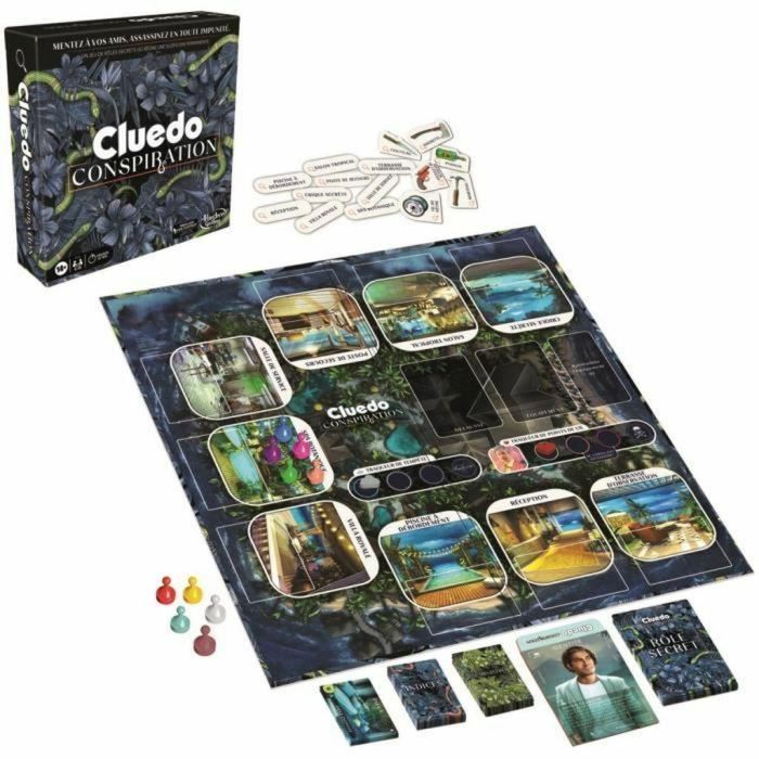 Hasbro Gaming HAS5010996163479 Cluedo Conspiracy, Juego de Mesa para 4 a 10 Jugadores, Edad 14+ Años 7 Hasbro Gaming HAS5010996163479 Cluedo Conspiracy, Juego de Mesa para 4 a 10 Jugadores, Edad 14+ Años 7