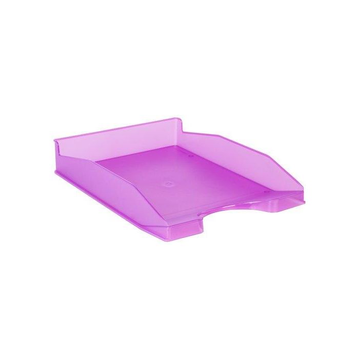 Bandeja Sobremesa Traslucida Malva