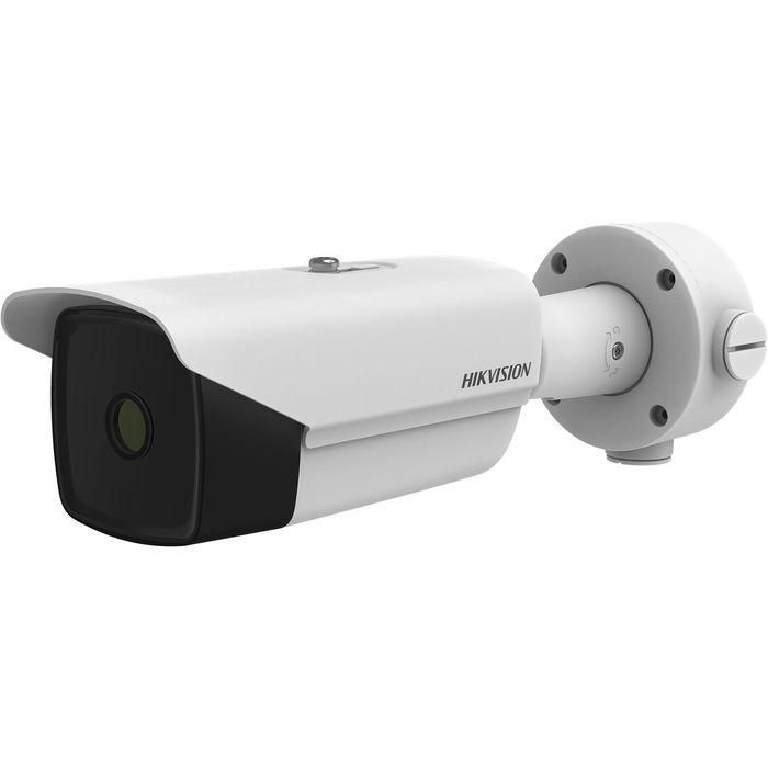 Hikvision Cámara Térmica IP Bullet 25mm 384x288, 12µm, NETD 35mk, FOV 11°, Protección IP67