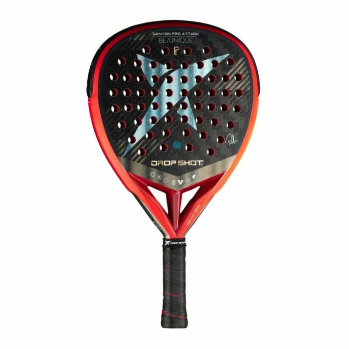 Pala de Pádel Drop Shot Canyon Pro Attack Negro Pala de Pádel Drop Shot Canyon Pro Attack Negro