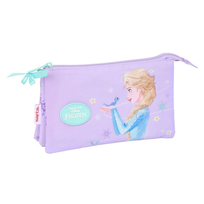 Portatodo Triple Frozen Spirit Lila 22 x 12 x 3 cm 0 Portatodo Triple Frozen Spirit Lila 22 x 12 x 3 cm 0