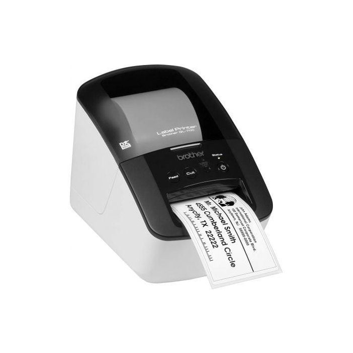 Brother QL700 Impresora Térmica de Etiquetas, Sustituye a QL570, USB, Compatible con Windows, Incluye Software P-touch Editor 5 1 Brother QL700 Impresora Térmica de Etiquetas, Sustituye a QL570, USB, Compatible con Windows, Incluye Software P-touch Editor 5 1