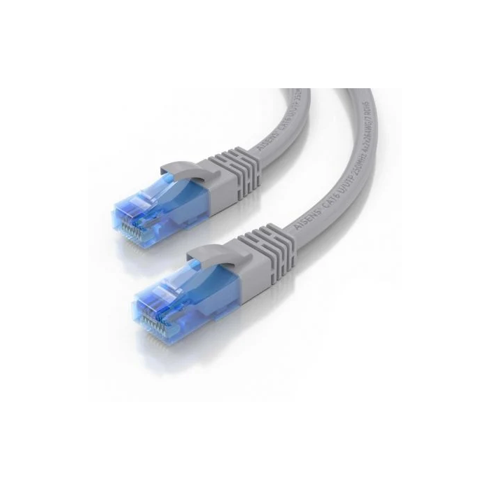 AISENS - CABLE DE RED LATIGUILLO RJ45 CAT.6 UTP AWG26 CCA, GRIS, 5.0M 2