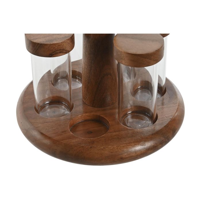 Especiero Basicos DKD Home Decor Natural Dorado 20.3 x 20 x 20.3 cm Set de 6 1 Especiero Basicos DKD Home Decor Natural Dorado 20.3 x 20 x 20.3 cm Set de 6 1