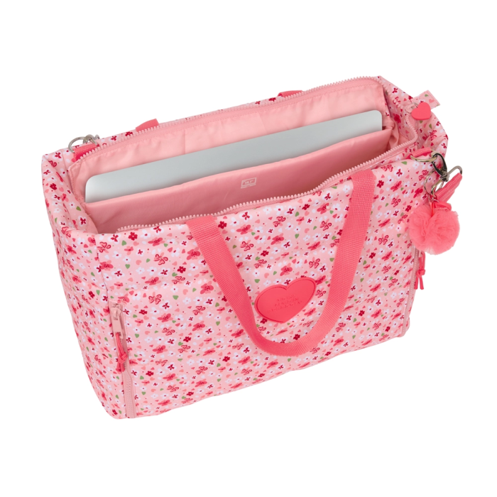 Bolso Vicky Martín Berrocal In bloom Rosa 40 x 31 x 17 cm 3