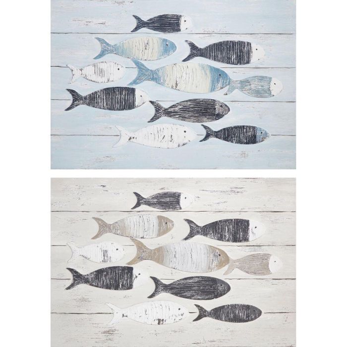 Cuadro Mediterraneo DKD Home Decor Multicolor 3.5 x 60 x 90 cm (2 Unidades) Cuadro Mediterraneo DKD Home Decor Multicolor 3.5 x 60 x 90 cm (2 Unidades)