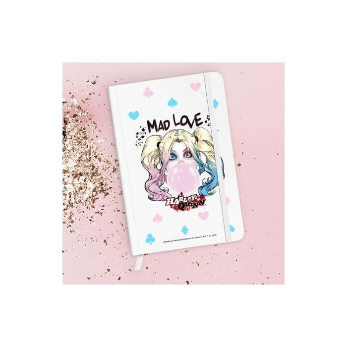 Cuaderno Cuadriculado Harley Quinn 001/ A5/ 96 Hojas 3 Cuaderno Cuadriculado Harley Quinn 001/ A5/ 96 Hojas 3