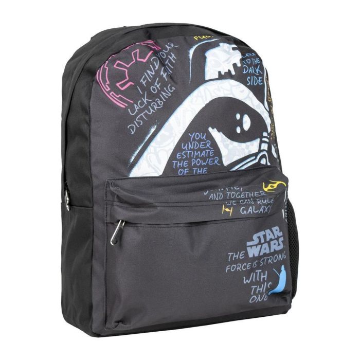 Cerdá Mochila Casual Star Wars Negra de 32 cm de Alto x 12 cm de Ancho x 42 cm de Profundidad, Ideal para Niños y Uso Diario 6 Cerdá Mochila Casual Star Wars Negra de 32 cm de Alto x 12 cm de Ancho x 42 cm de Profundidad, Ideal para Niños y Uso Diario 6