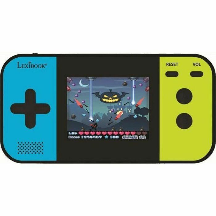 Lexibook Consola Portátil Compact Cyber Arcade, 250 Clásicos Juegos 8-16 bit, Pantalla Color 2.5'' (6.3 cm), Diseño de Bolsillo