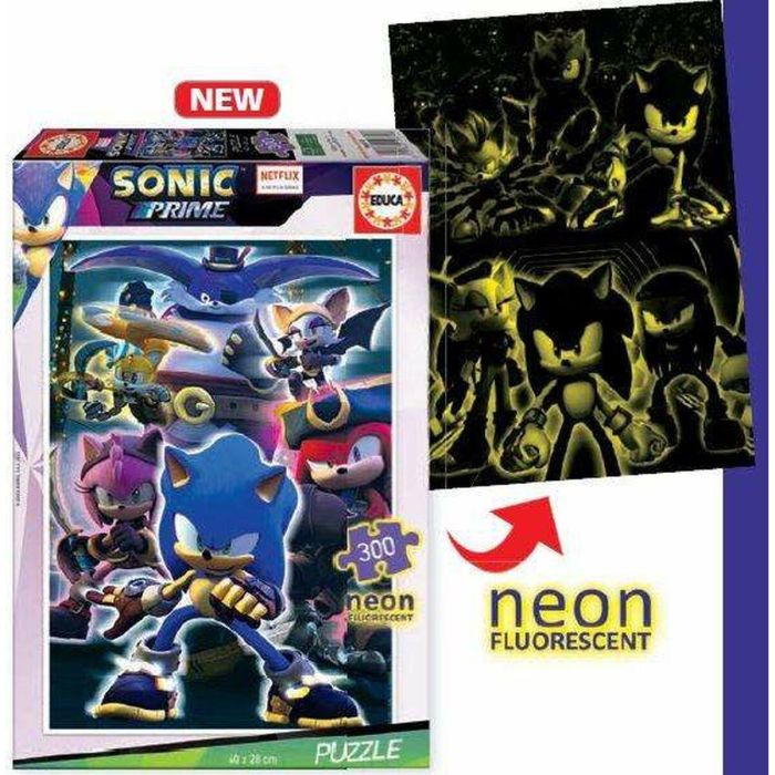 Puzzle Educa Neon Sonic 300 Piezas 1 Puzzle Educa Neon Sonic 300 Piezas 1