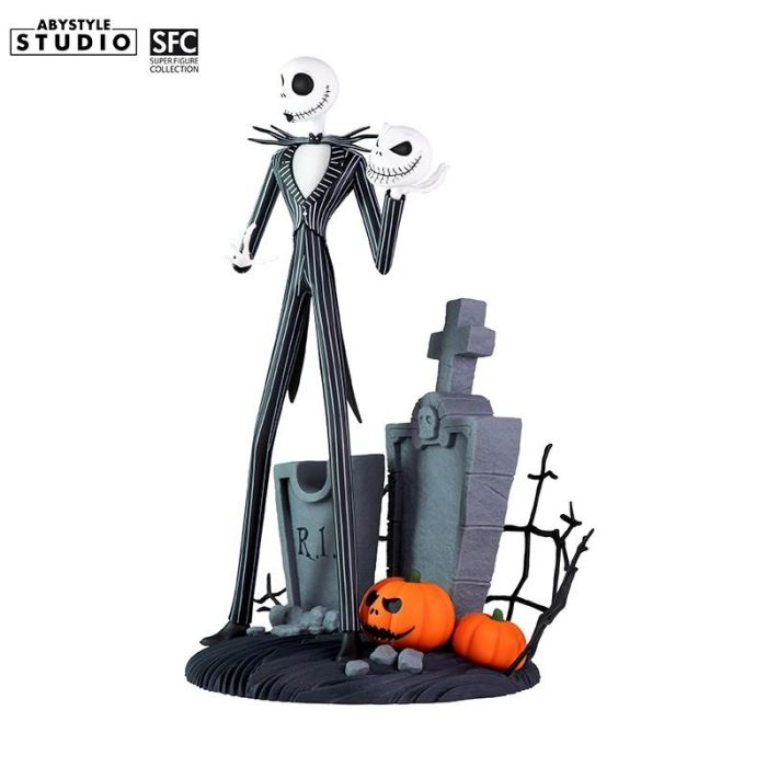 Abystyle Figura Jack Skellington Pesadilla Antes de Navidad Coleccionable con 3 Cabezas Intercambiables de PVC 20cm 4 Abystyle Figura Jack Skellington Pesadilla Antes de Navidad Coleccionable con 3 Cabezas Intercambiables de PVC 20cm 4
