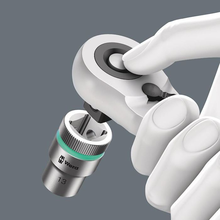 Wera 8006 SC 1 Zyklop Hybrid Knarrensatz 1/2 -Antrieb metri 3