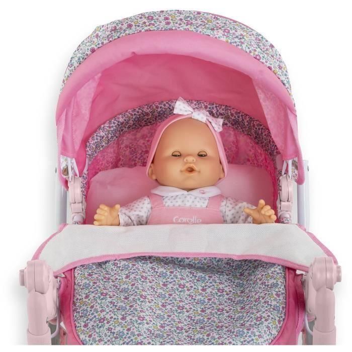 Accesorios para muñecos bebés - COROLLE - Cochecito de bebé con flores - para muñecos bebés de 36 a 52 cm - a partir de 3 años 4 Accesorios para muñecos bebés - COROLLE - Cochecito de bebé con flores - para muñecos bebés de 36 a 52 cm - a partir de 3 años 4