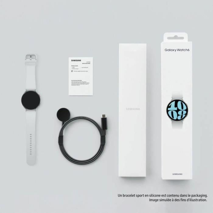 SAMSUNG Galaxy Watch6 44mm Plata 4G 3 SAMSUNG Galaxy Watch6 44mm Plata 4G 3