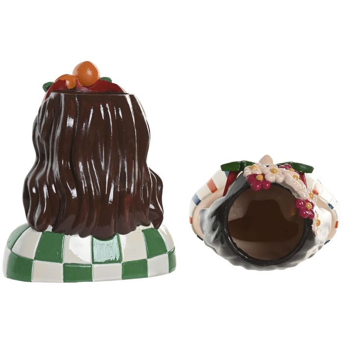 Macetero Urban DKD Home Decor Multicolor 13 x 24 x 21 cm (4 Unidades) 2