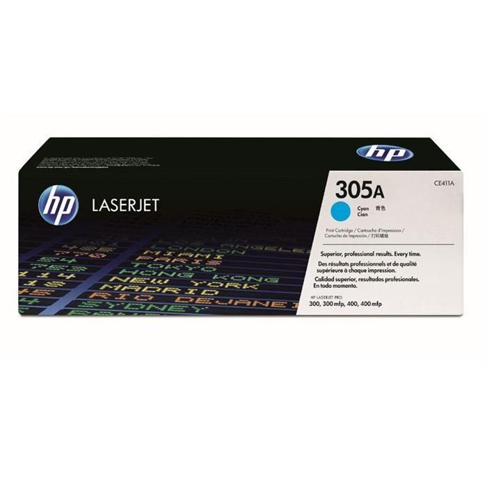 Hp Toner Cian Laserjet Pro 300 400 Color - M 351 A - Mfp - M 375 Nw - M 451 Dn - Dw - Nw - 305A