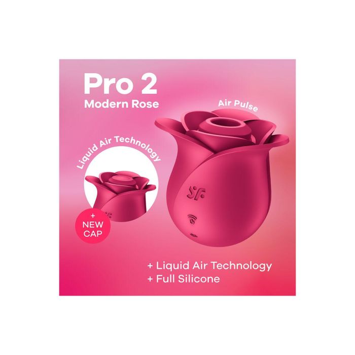 Satisfyer Pro2 air pulse vibrador rosa moderna 2 Satisfyer Pro2 air pulse vibrador rosa moderna 2