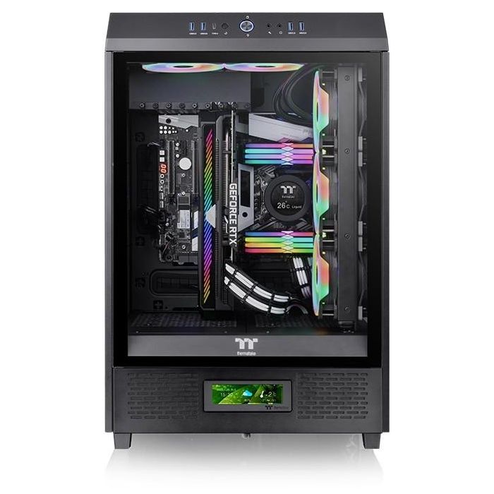 Thermaltake LCD Panel Kit Black for The Tower 500 1 Thermaltake LCD Panel Kit Black for The Tower 500 1