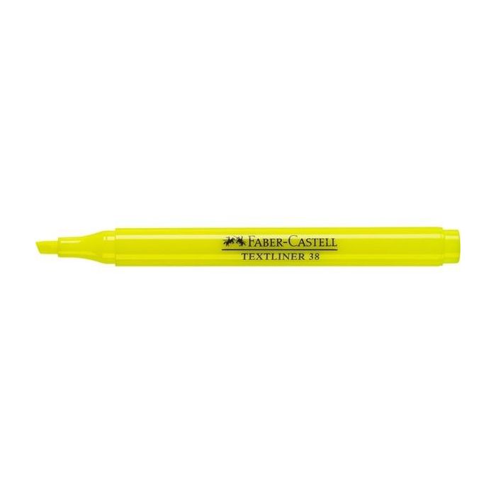 FABER-CASTELL Textmarker Textliner 38 gelb 1 FABER-CASTELL Textmarker Textliner 38 gelb 1