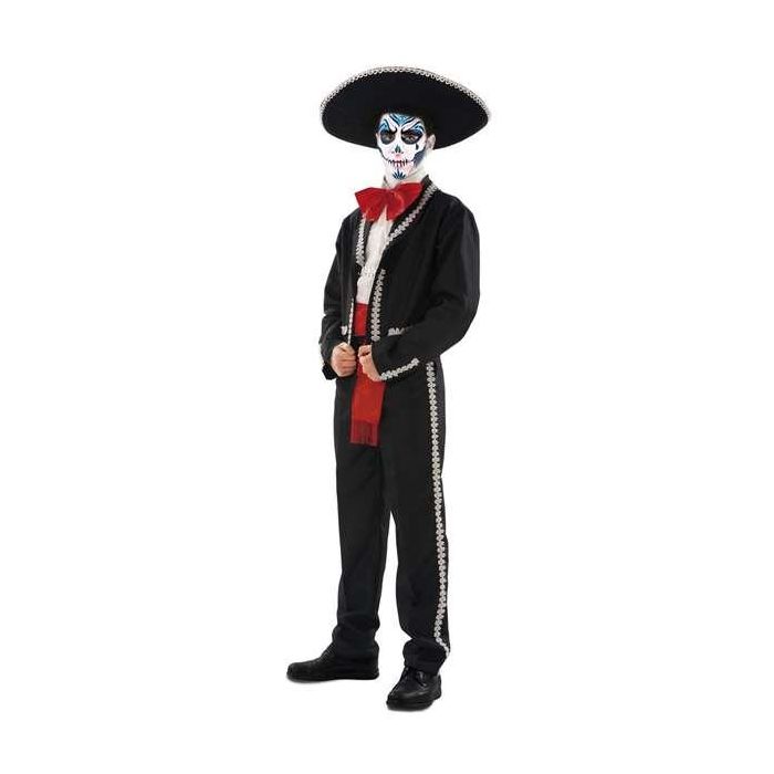 Disfraz mejicano chaqueta, pajarita, fajín y pantalón talla XXL 1 Disfraz mejicano chaqueta, pajarita, fajín y pantalón talla XXL 1