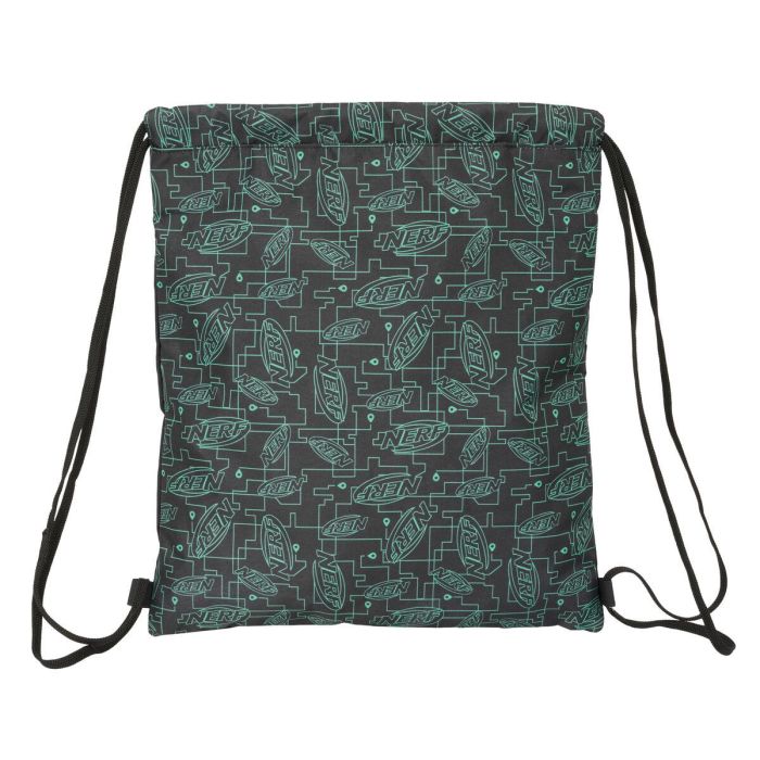 Bolsa Mochila con Cuerdas Nerf Game Negro 35 x 40 x 1 cm 3 Bolsa Mochila con Cuerdas Nerf Game Negro 35 x 40 x 1 cm 3