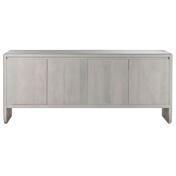 Aparador Home ESPRIT Blanco Madera de mango 182 x 45 x 76 cm 1