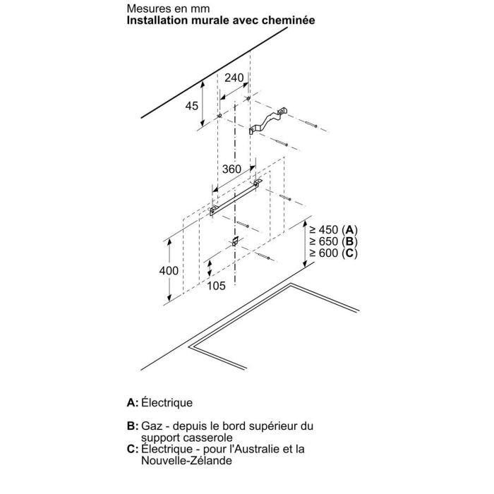 Campana Convencional BOSCH DWK81AN20 Blanco 1 Campana Convencional BOSCH DWK81AN20 Blanco 1