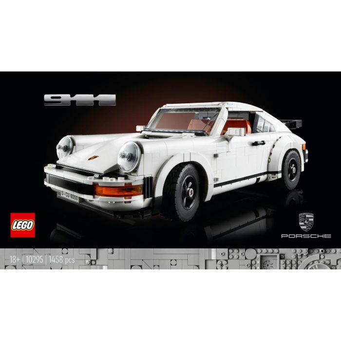 LEGO ICONS Porsche 911 10295 - Juego de Construcción para Adultos, Modelo 1458 Piezas, Maqueta para Coleccionistas