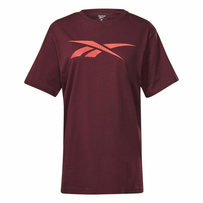 Camiseta de Manga Corta Hombre Reebok RI Logo Granate S 0 Camiseta de Manga Corta Hombre Reebok RI Logo Granate S 0