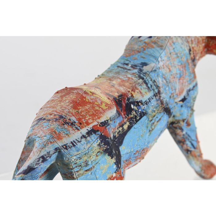 DKD Home Decor Figura Leopardo Multicolor Resina 8.5 x 15 x 29.5 cm 2