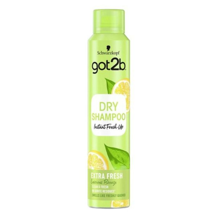 Schwarzkopf GOT2B DRY SHAMPOO extra clean & fresh - Champú en seco 200 ml - Frescura instantánea sin aclarado Schwarzkopf GOT2B DRY SHAMPOO extra clean & fresh - Champú en seco 200 ml - Frescura instantánea sin aclarado