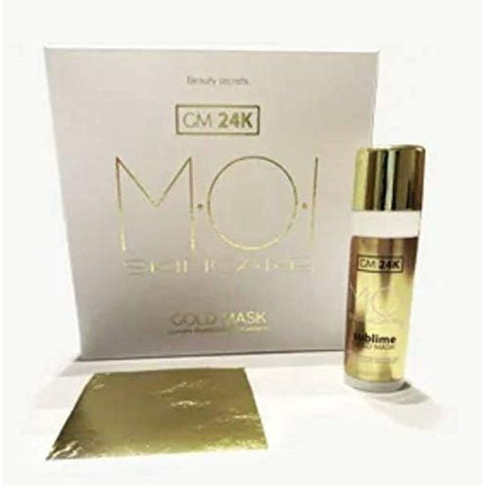 Moi GOLD MASK 24K ESTUCHE 7 pz - Tratamiento facial con láminas de oro 24K para arrugas y luminosidad 3 Moi GOLD MASK 24K ESTUCHE 7 pz - Tratamiento facial con láminas de oro 24K para arrugas y luminosidad 3