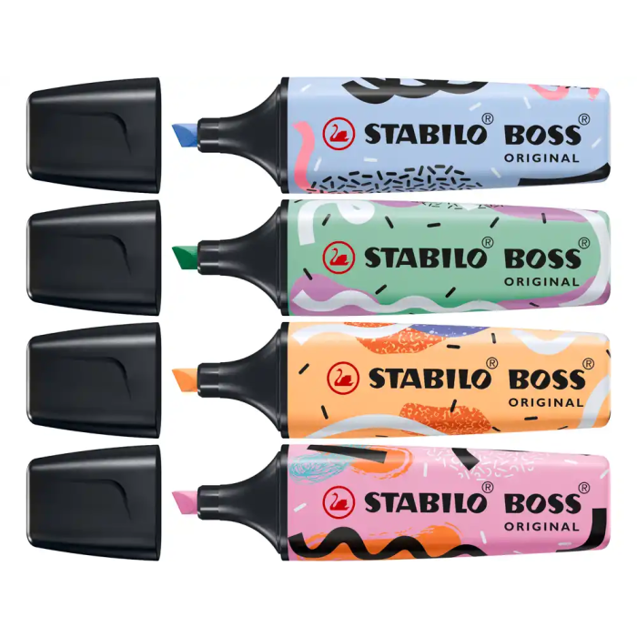 Stabilo Boss Original Rotulador fluorescente pastel by Ju Schnee Fucsia helado 1