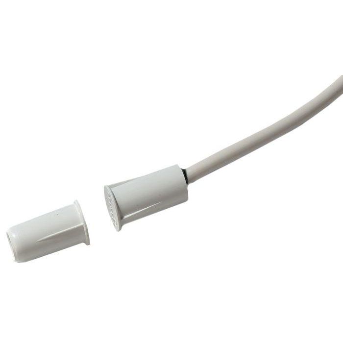 Aritech DC120 Contacto Magnético Empotrable Corto para Marcos Estrechos de Ventanas y Puertas, Instalación Rápida a Presión Aritech DC120 Contacto Magnético Empotrable Corto para Marcos Estrechos de Ventanas y Puertas, Instalación Rápida a Presión