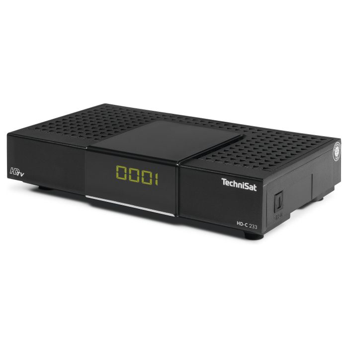 TechniSat HD-C 233 sw Receptor DVB-C HDTV con EPG y USB 2