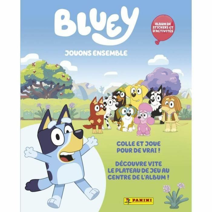 Panini Álbum de Pegatinas Bluey 2 - Libro Coleccionable con 40 Páginas, Capacidad para 192 Pegatinas (36 Especiales), Minijuegos y Actividades Panini Álbum de Pegatinas Bluey 2 - Libro Coleccionable con 40 Páginas, Capacidad para 192 Pegatinas (36 Especiales), Minijuegos y Actividades