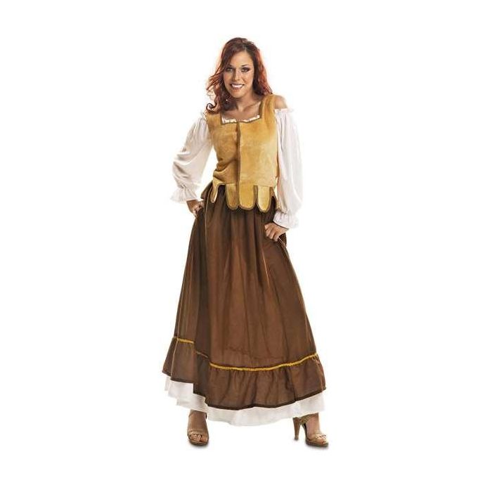 Disfraz mesonera camisa, chaleco y falda talla XXXL Disfraz mesonera camisa, chaleco y falda talla XXXL