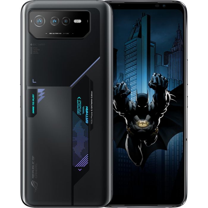 ASUS ROG Phone 6D Batman Edition Dual Sim 12GB RAM 256GB Almacenamiento Night Black