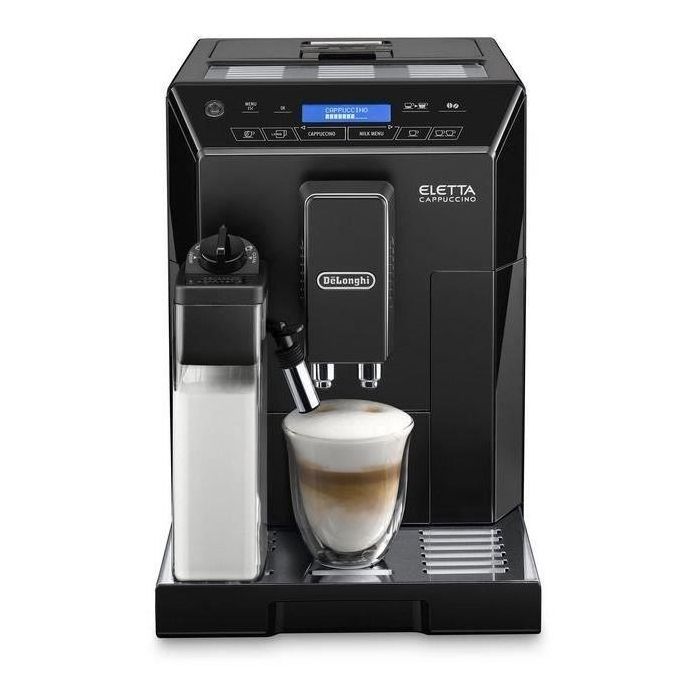 De'Longhi ECAM 44.660.B Cafetera con Molinillo de Café, Potencia 1450W, Depósito de 400g para Granos de Café, Acabado Negro