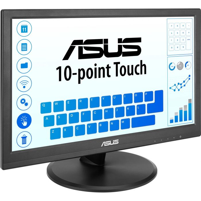 Asus VT169HE Monitor Táctil Profesional 15.6" Full HD IPS 10 Puntos Táctiles Windows 11 Eye Care VESA Negro 1