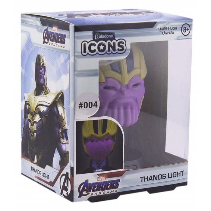 Paladone Lámpara Icon Marvel Thanos 10cm 2 Paladone Lámpara Icon Marvel Thanos 10cm 2