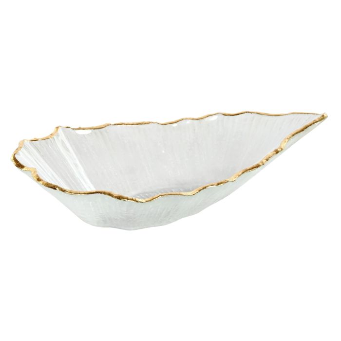 Centro Mesa Alpino DKD Home Decor Transparente Dorado 17 x 7 x 30 cm