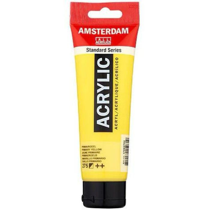 Pintura acrílica Talens Amsterdam Amarillo 120 ml (3 Unidades) 1
