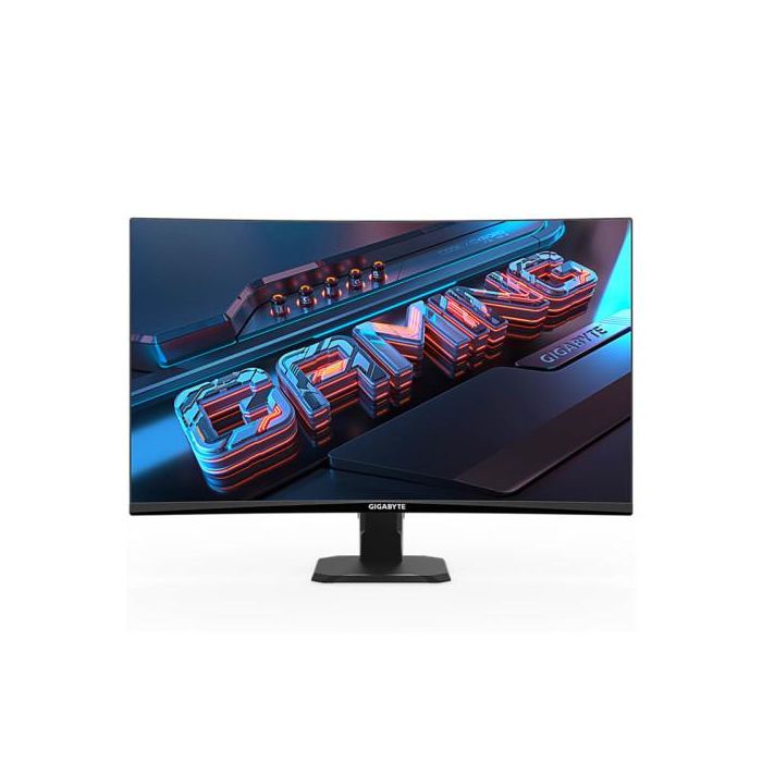 Monitor Gigabyte 27" Gs27Fc,Curvo,1920X1080,0.27Pp,3000:1,1Ms,180Hz,2Hdmi+1Dp