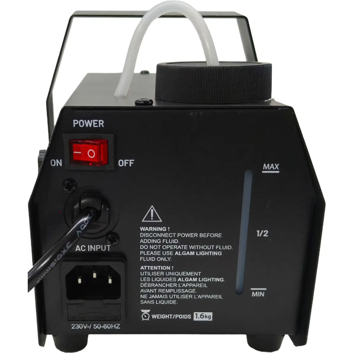 Algamlight Máquina De Humo 400W para Fiesta, Evento y Escenario, Calentamiento Rápido en 4 Minutos, Uso Interior 2