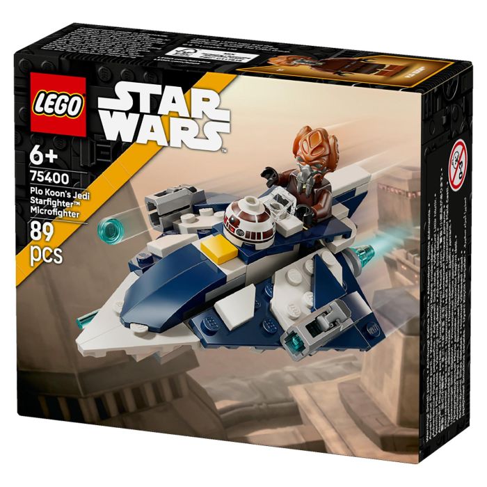 LEGO Star Wars Caza Estelar Jedi de Plo Koon 75400 Microfighter
