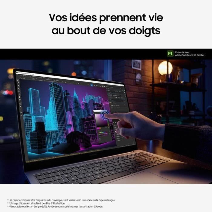 Laptop Samsung 16" Intel Core Ultra 7 155H 32 GB RAM 1 TB SSD Nvidia Geforce RTX 4050 6