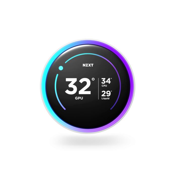 NZXT Kraken Elite 280 RGB Refrigeración Líquida Todo en Uno 14 cm Blanco RL-KR28E-W2 con Pantalla LCD 2 NZXT Kraken Elite 280 RGB Refrigeración Líquida Todo en Uno 14 cm Blanco RL-KR28E-W2 con Pantalla LCD 2