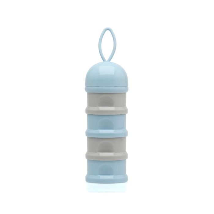Dosificador Torre De Leche En Polvo Azul Y Gris 340 mL 1 Dosificador Torre De Leche En Polvo Azul Y Gris 340 mL 1